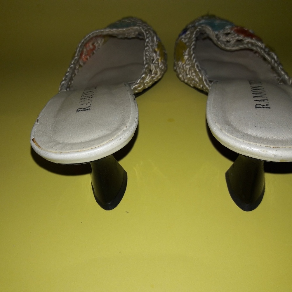 Ramon Tenza Spain Leather Sole 7US Low Heel ladies - Picture 4 of 6